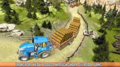 Offroad Tractor Driving Farmer Sim: Road Train截图5