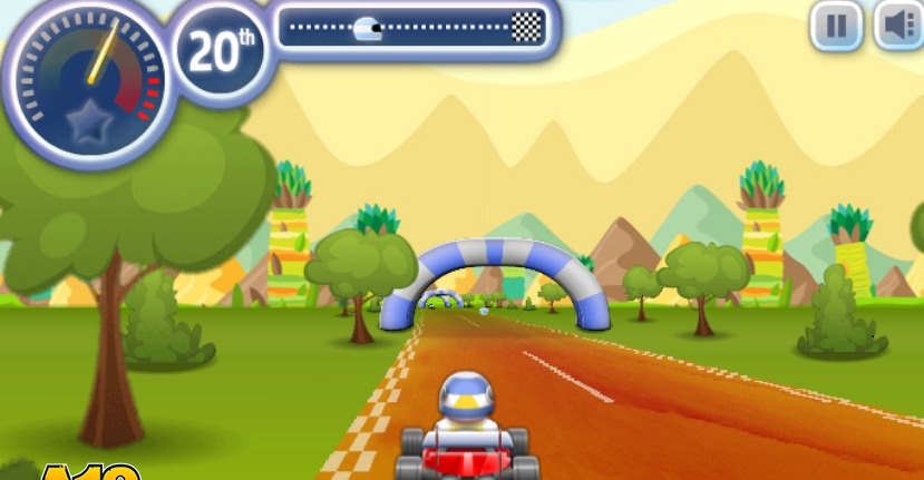 Go Kart Racing Mario 3D截图2