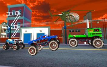 monster truck rally driver racing: high speed race截图3