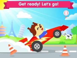 Car game for toddlers - kids racing cars games截图1