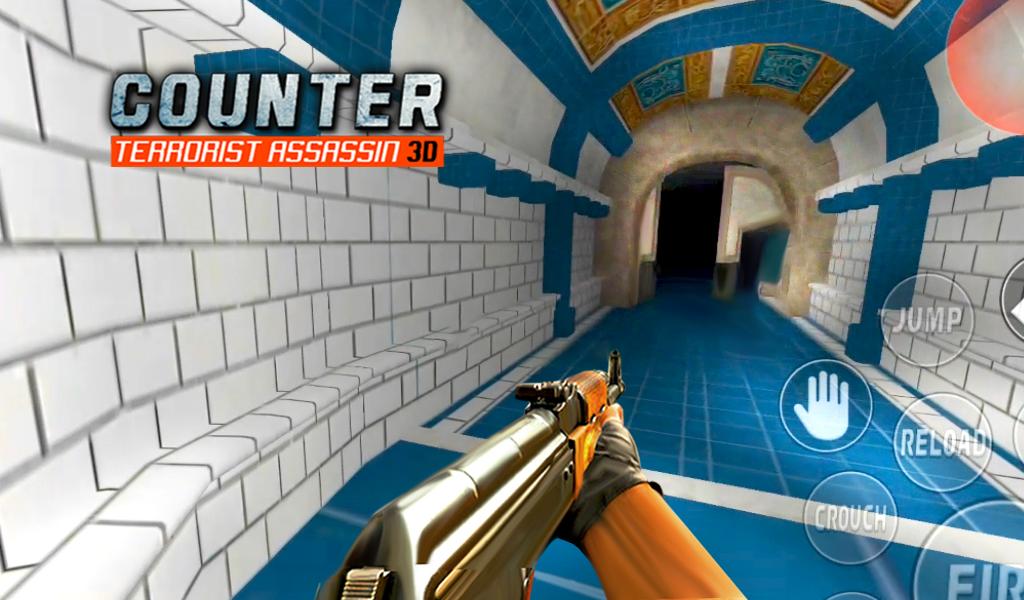 Counter Terrorist Assassin 3D: Free Shooting Games截图2