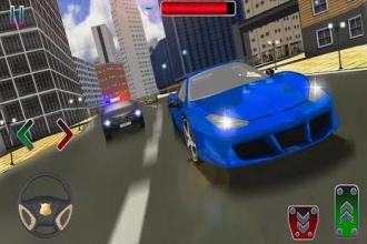 Police car chase: Hot Highway Pursuit - Cop games截图1