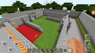 New PvP Survival Minigame Red Vs Blue for MCPE截图4