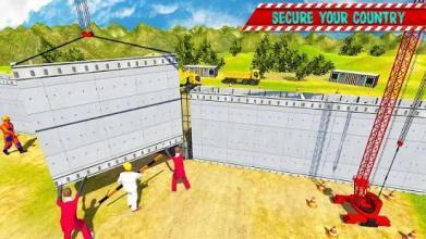 Security Wall Construction Mountain Border Games截图4