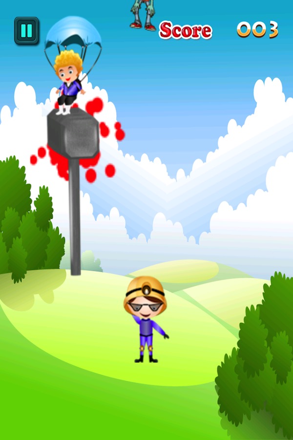 Zombie Skydiver Panic Freefall截图3