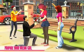 Virtual Girlfriend Long Drive: Romantic Journey截图5