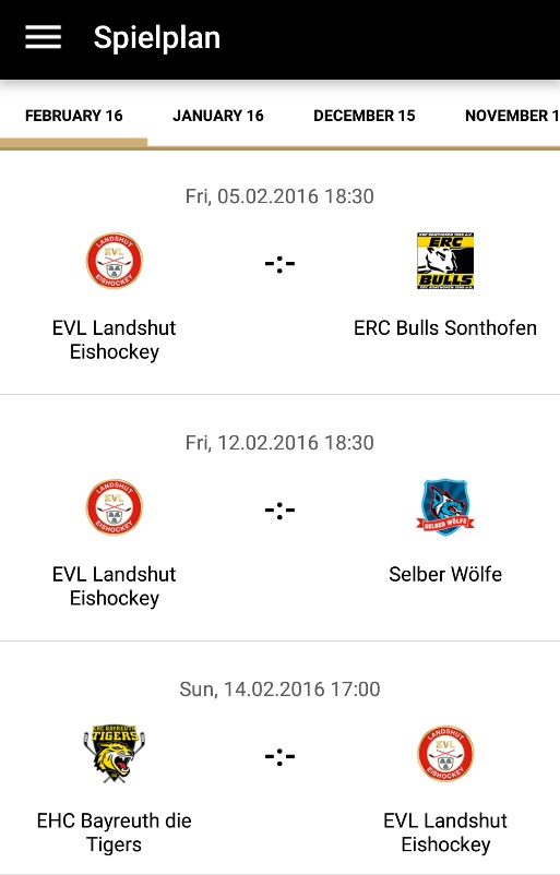 EVL Landshut Eishockey截图2