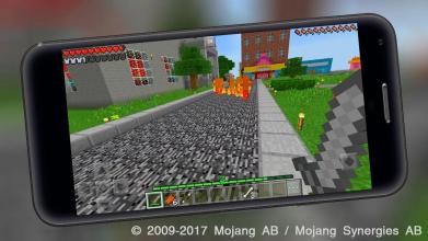 MCPE僵尸地图疯狂城市冒险截图5