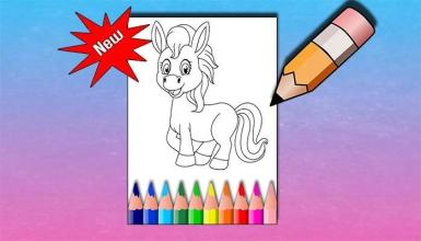 Unicorn Coloring Easy截图5