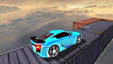 Extreme Impossible Stunts Car Racing Simulator截图1