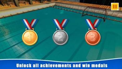 Water Polo Swimming Sports Game 3D截图1