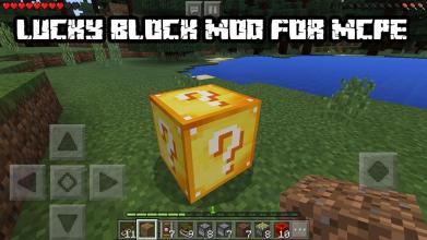 Lucky block Mod for MCPE截图1