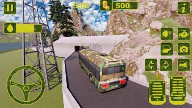 US Army Coach Bus Driving Simulator 2018截图4