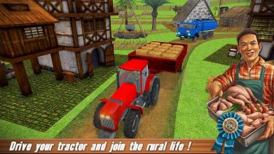 Tractor Farming Sim Offroad Challenge截图2