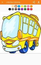 Little Bus Coloring截图1