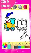 Vehicle Coloring Game截图2