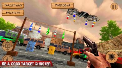 Chicken Shooting Game of Bird Hunting Bottle Shoot截图2