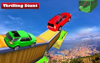 Extreme Impossible Car Racing Stunt 3D Simulator截图2