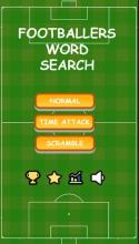 Footballers Word Search截图5