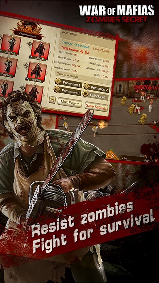 War of Mafias：Zombies Secret截图4