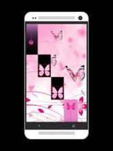 Butterfly Piano Tiles Pink : Love Valentine截图2