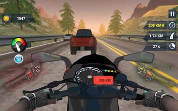 Highway Rider: Extreme Traffic Rush截图1