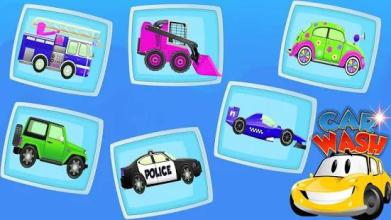 Car wash games kids free截图4