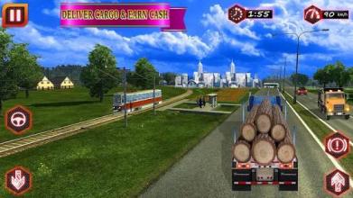 cargo truck drive simulator 2018截图4