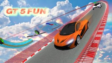 GT Racing Car Stunts: GT 5 Stunts Race截图2