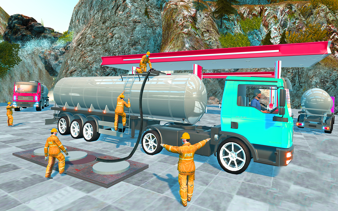 Euro oil tanker simulator drive截图2