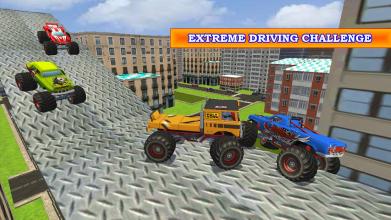 Real Monster Truck Stunt Racing Driving截图2