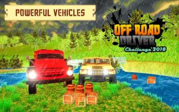 Offroad Cargo Truck 4x4 Uphill Driver simulator截图4