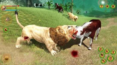 Lion Simulator Attack 3d Wild Lion Games截图1