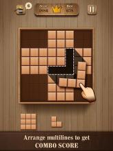 Fill Wooden Block 8x8: Wood Block Puzzle Classic截图3