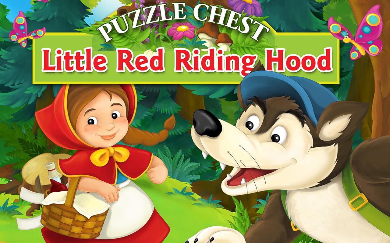 Red R. Hood Jigsaw Puzzle Game截图1