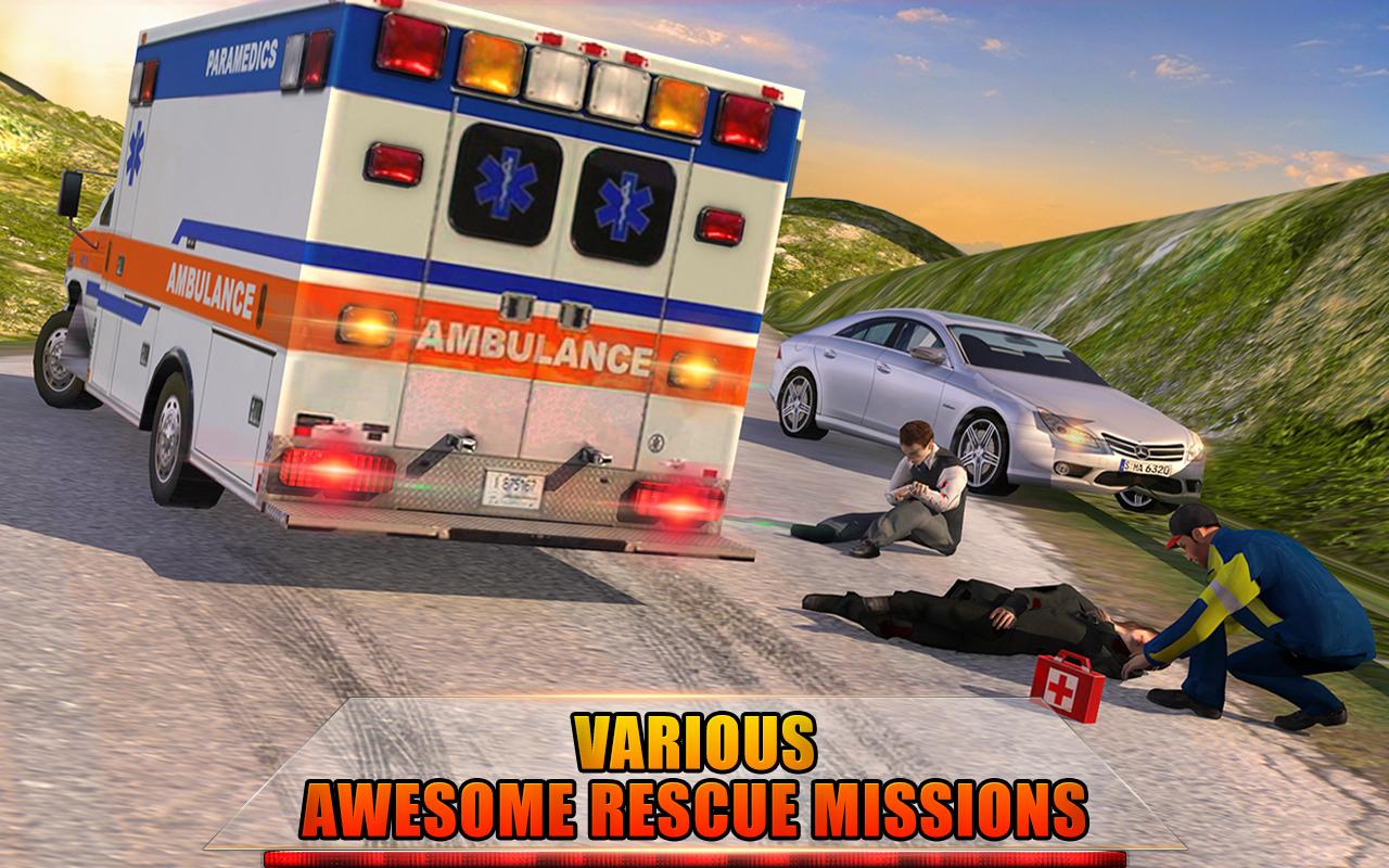 Ambulance Rescue Driving 2016截图5