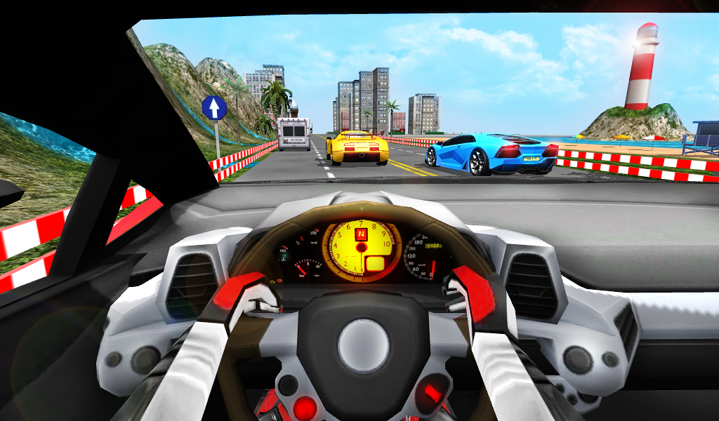 Racing In Car Turbo截图1