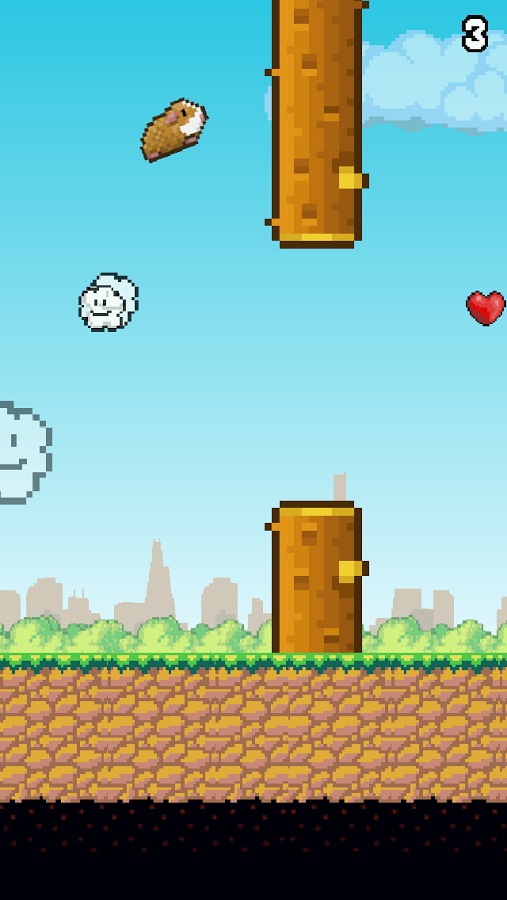 Flappy Hamster截图2