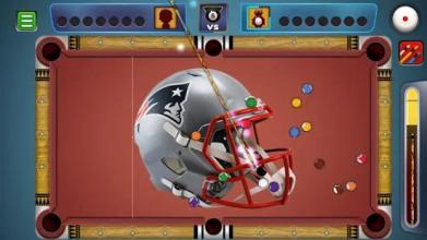 Billiards New England Patriots theme截图2