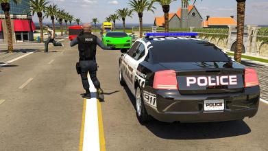 Crime City Cop Car: Driver 3D Police 2018截图4