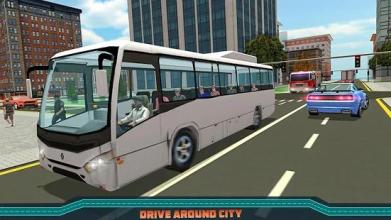 Highway Coach Bus Driving : City Bus Driver 2018*截图1