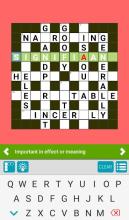 Crosswords 4 Casual - easy, medium, hard puzzles截图4