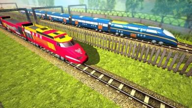 3D Train Racing Driver截图3