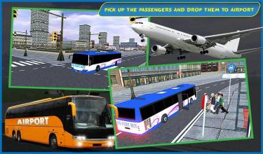 Airport Passenger Bus Sim 2018截图4