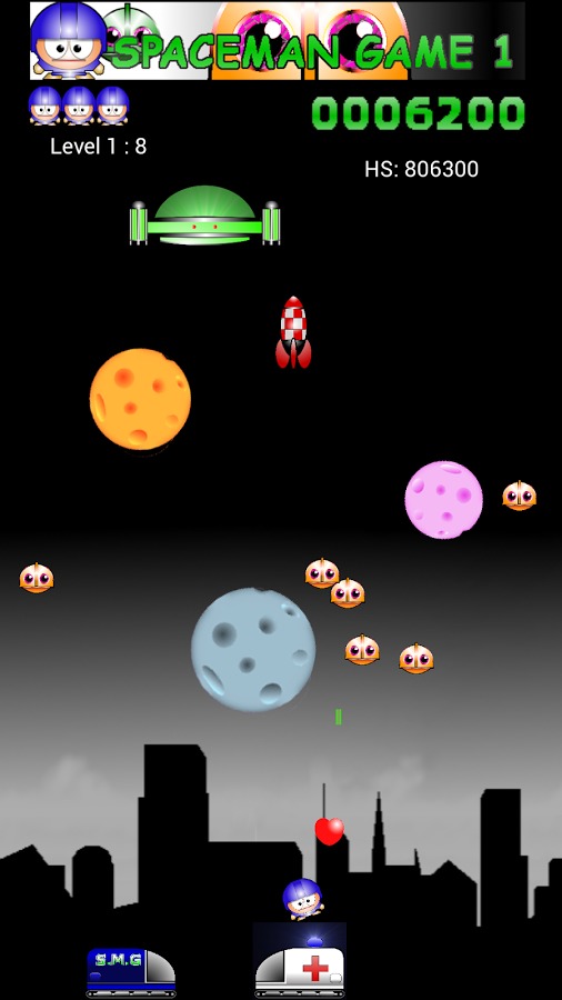 Space Man Game 1截图3