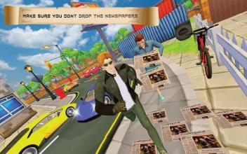 Paperboy Simulator: News Paper Delivery截图2