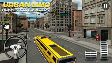 Urban Hummer Limo taxi simulator截图1