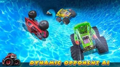 Xtreme Monster Truck Waterslide Race截图5