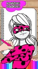 Coloring Miraculous Ladybug & Cat Noir games截图1