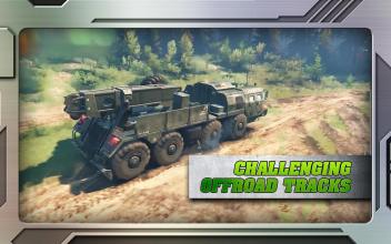 Offroad Mud Tracks Rally : Truck Driving Simulator截图2